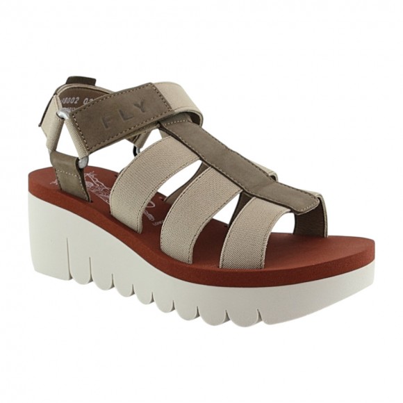 Sandalias Fly London 145198  Beige