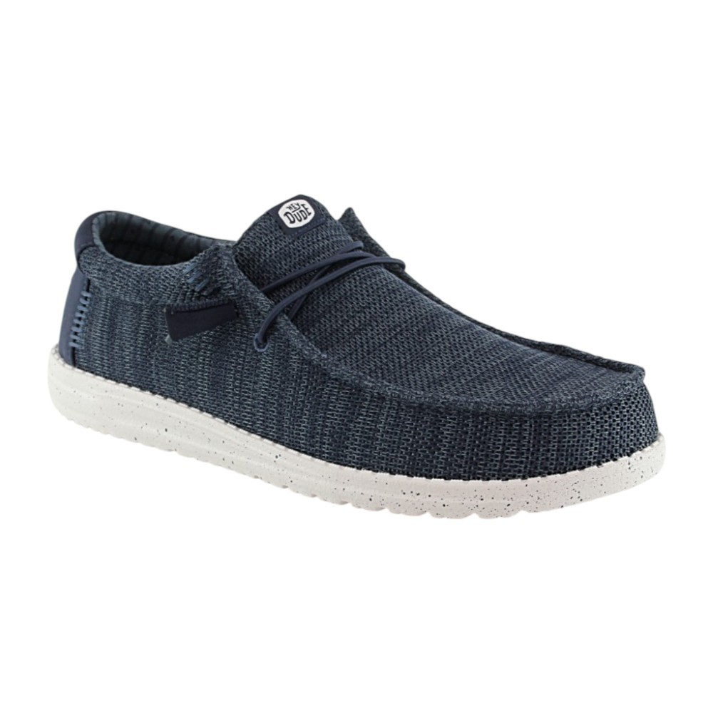 Zapatos Hey Dude Wally Strech Sox  Azul