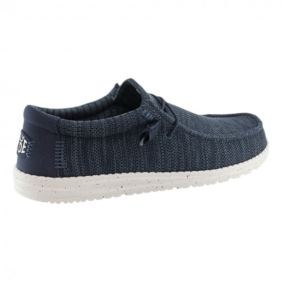 Zapatos Hey Dude Wally Strech Sox  Azul
