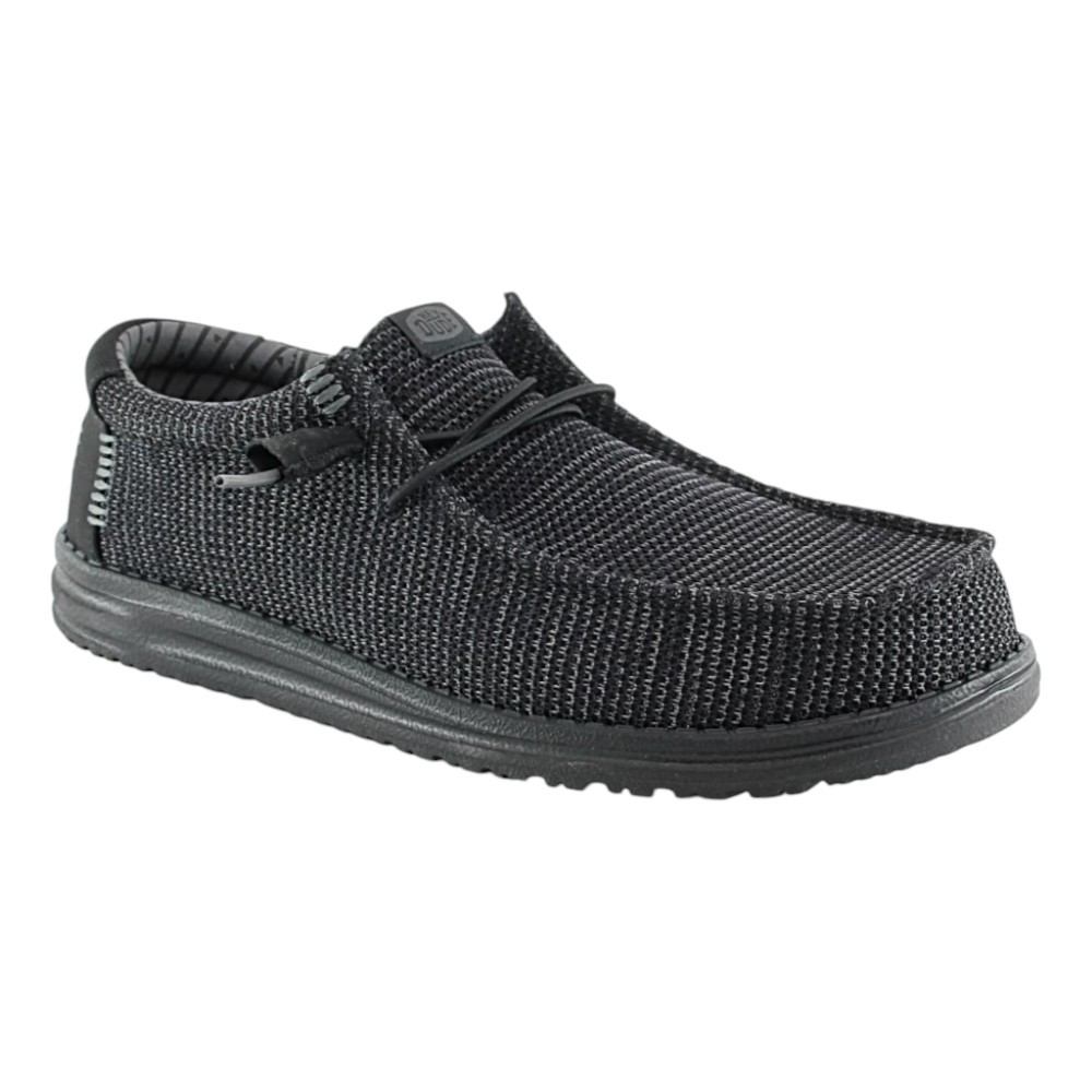 Zapatos Hey Dude Wally Stretch Sox Negro