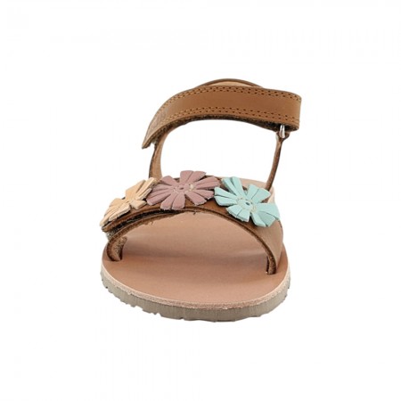 Sandalias barefoot Froddo Flexy Marrón Flores