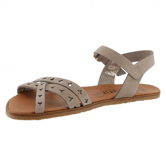 Sandalias barefoot Vivant Coral Nobuck Gris