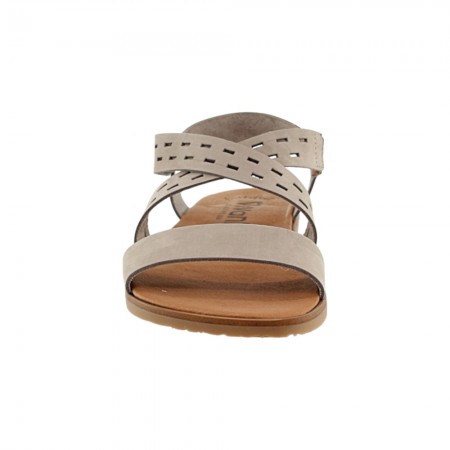 Sandalias barefoot Vivant Alba Nobuck Gris
