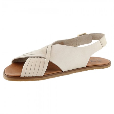 Sandalias barefoot Vivant Dalia Nobuck Hielo
