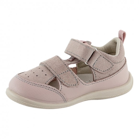 Sandalias respetuosas Zapyflex Doble Velcro Rosa