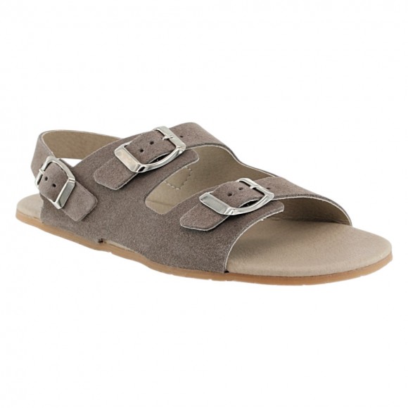 Sandalias barefoot Coqueflex 3 hebillas 1560 Gris