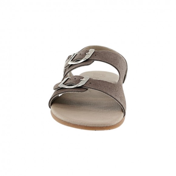 Sandalias barefoot Coqueflex 3 hebillas 1560 Gris