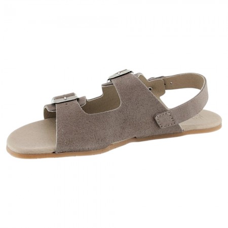 Sandalias barefoot Coqueflex 3 hebillas 1560 Gris