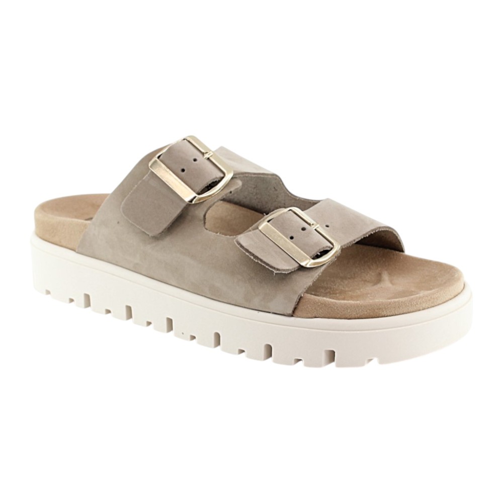 Chanclas de dos tiras AngryMount 2 tiras Taupe