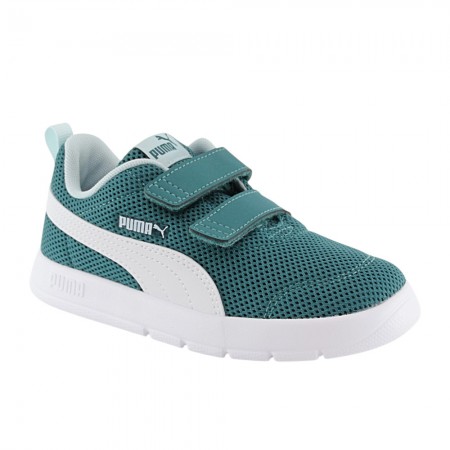 Zapatillas Puma CourtFlex V3 Mesh Verde