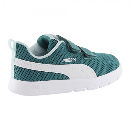 Zapatillas Puma CourtFlex V3 Mesh Verde