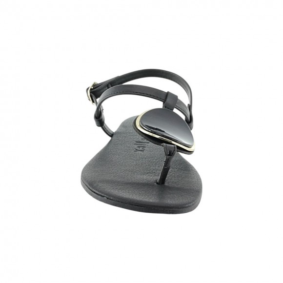 Sandalias barefoot 1566 Negro detalle