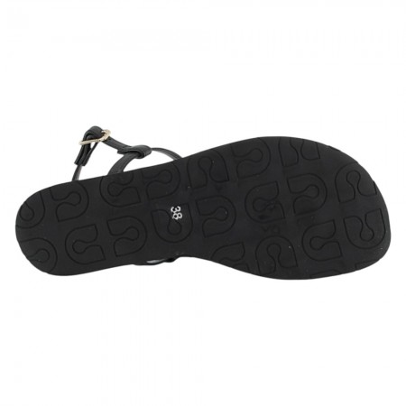 Sandalias barefoot 1566 Negro detalle