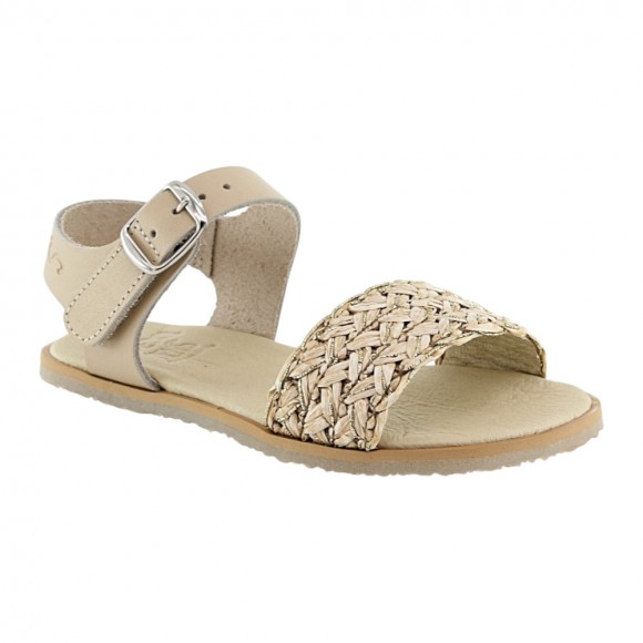Sandalias barefoot Flexi Nens 5749-PR suela Prime Camel-oro