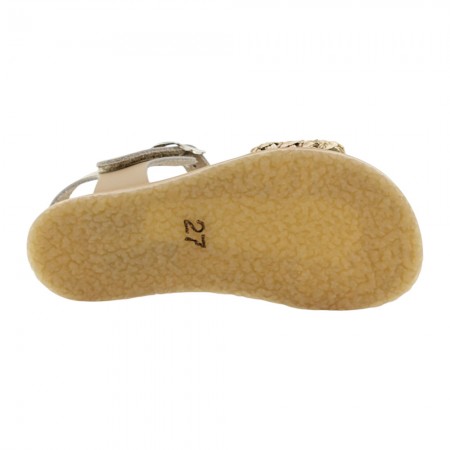 Sandalias barefoot Flexi Nens 5749-PR suela Prime Camel-oro