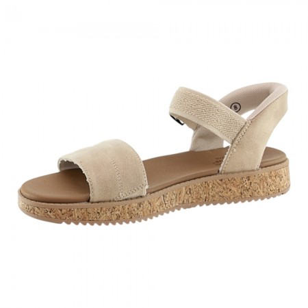 Sandalias Skechers Slip-Ins Bobs Sun Vibe Beige