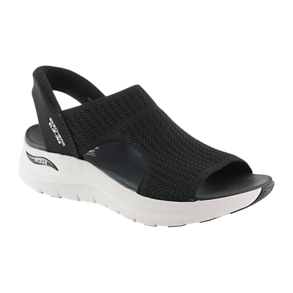 Sandalias Skechers Slip-Ins Go Walk Negro