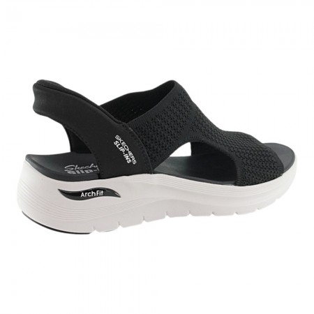 Sandalias Skechers Slip-Ins Go Walk Negro