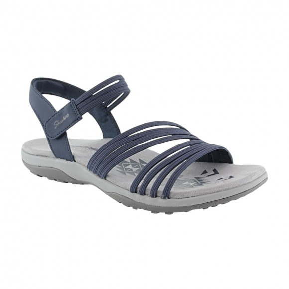 Sandalias Skechers Reggae Slim Coffee Run Azul