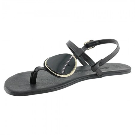 Sandalias barefoot 1566 Negro detalle