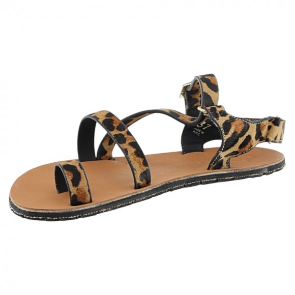 Sandalias Barefoot Dada Senda Leopard
