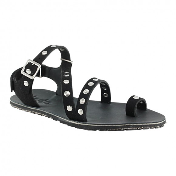 Sandalias Barefoot Dada Senda Studs Negro