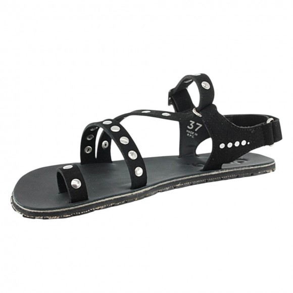 Sandalias Barefoot Dada Senda Studs Negro