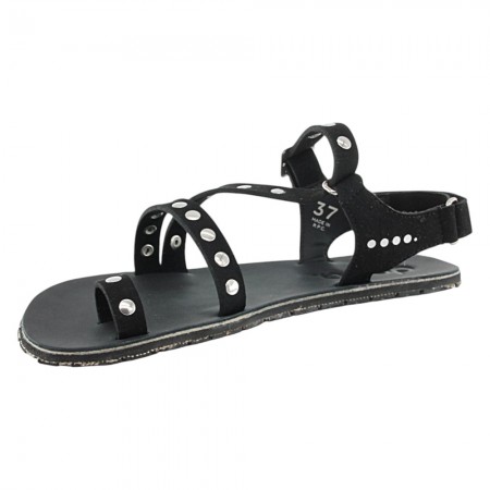 Sandalias Barefoot Dada Senda Studs Negro