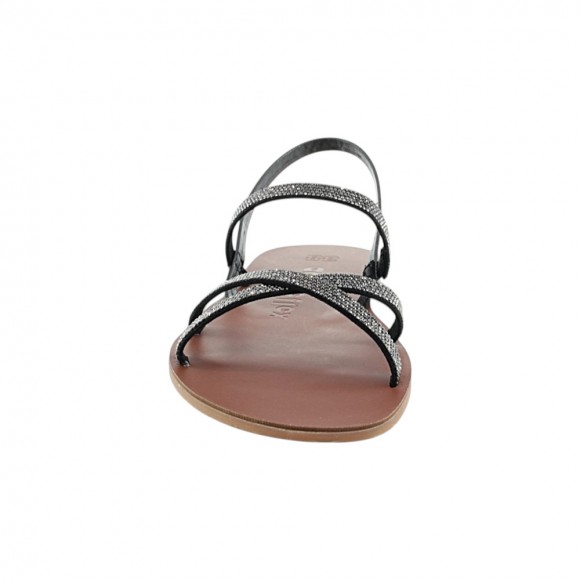 Sandalias barefoot Coqueflex 1563 Negro Brilli