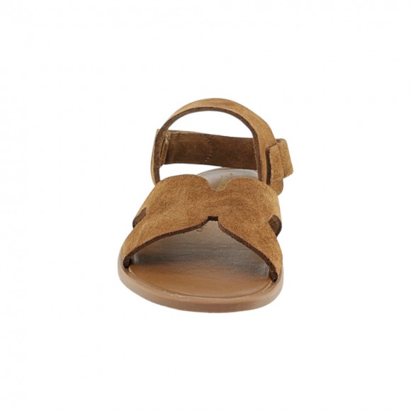 Sandalias barefoot Groundies Juno Caramel