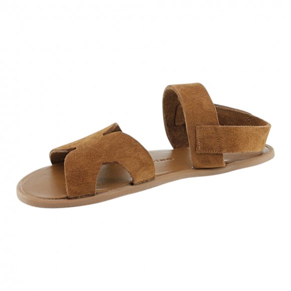 Sandalias barefoot Groundies Juno Caramel