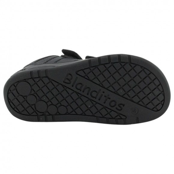 Zapatos colegiales barefoot Blanditos Aneto Negro