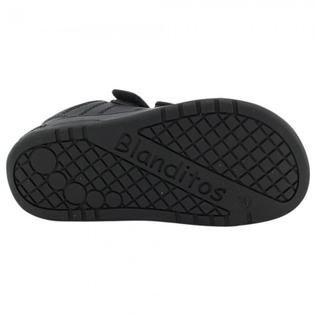 Zapatos colegiales barefoot Blanditos Aneto Negro