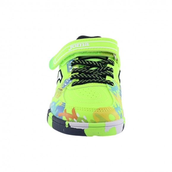 Zapatillas de futbol sala barefoot Joma Top Flex Verde Flúor