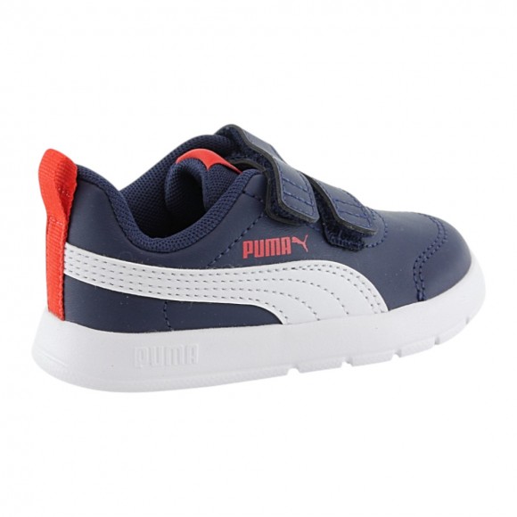 Zapatillas Puma Courtflex V3 Marino-Rojo