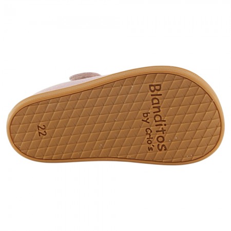 Merceditas barefoot Blanditos Delhi Rosa