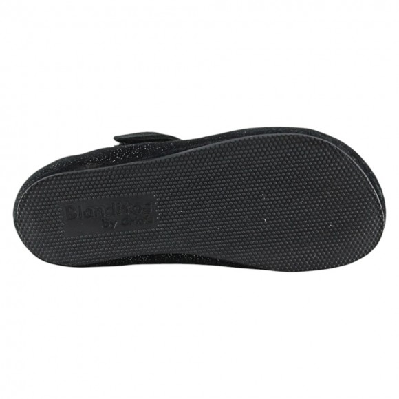 Merceditas barefoot Blanditos Ballet Negro brilli