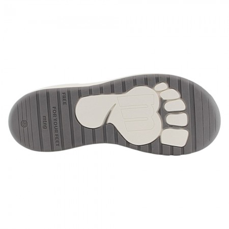 Zapatillas Mustang Free Apolo Beige-Plata