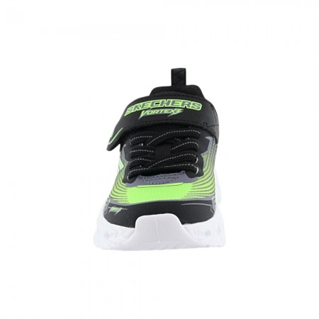 Zapatillas con luces Skechers Vortex 3.0 Negro-Lima