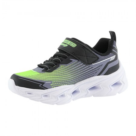 Zapatillas con luces Skechers Vortex 3.0 Negro-Lima