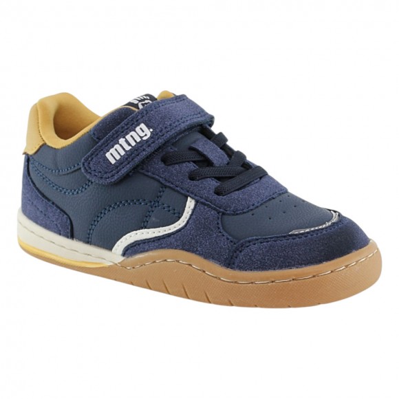 Zapatillas Mustang barfefoot Orbit2 Marino-Mostaza