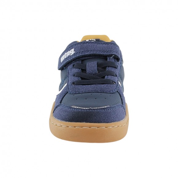 Zapatillas Mustang barfefoot Orbit2 Marino-Mostaza