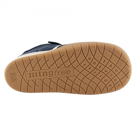 Zapatillas Mustang barfefoot Orbit2 Marino-Mostaza