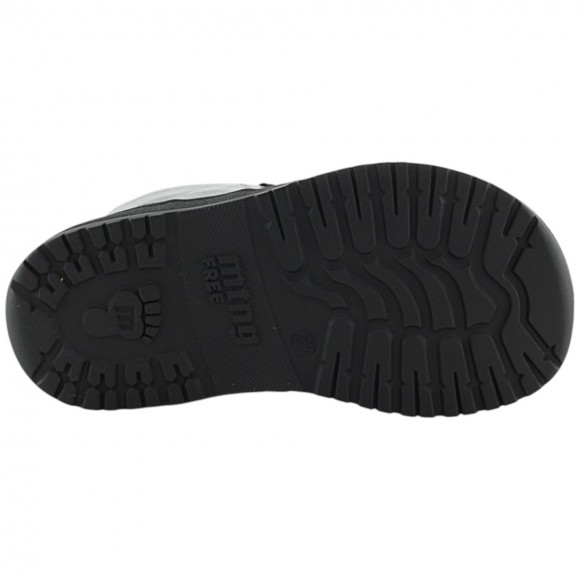 Botines barefoot Mustang Alaska Cordones Plata