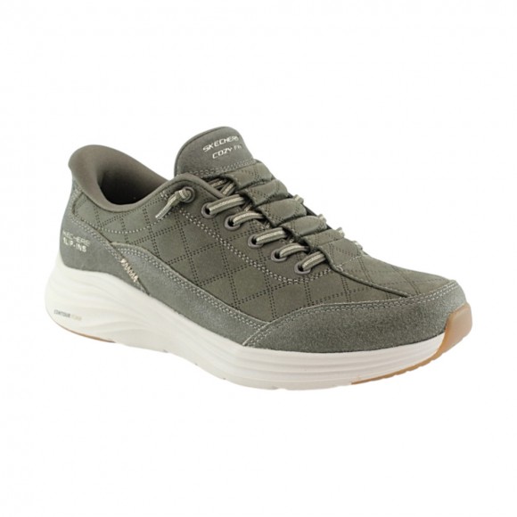 Zapatillas Skechers Slip-Ins Countour Foam Natural Verde