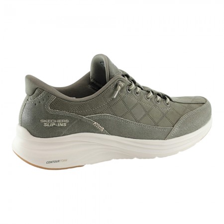 Zapatillas Skechers Slip-Ins Countour Foam Natural Verde