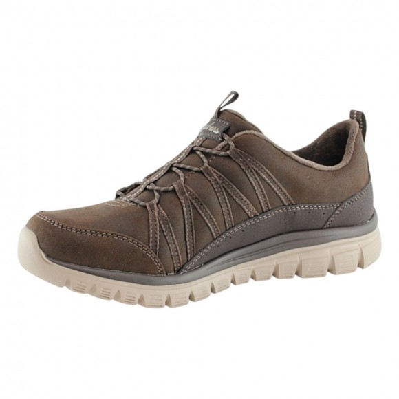 Zapatillas Skechers Graceful Marrón