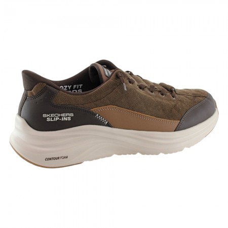 Zapatillas Skechers Slip-Ins Countour Foam Marrón