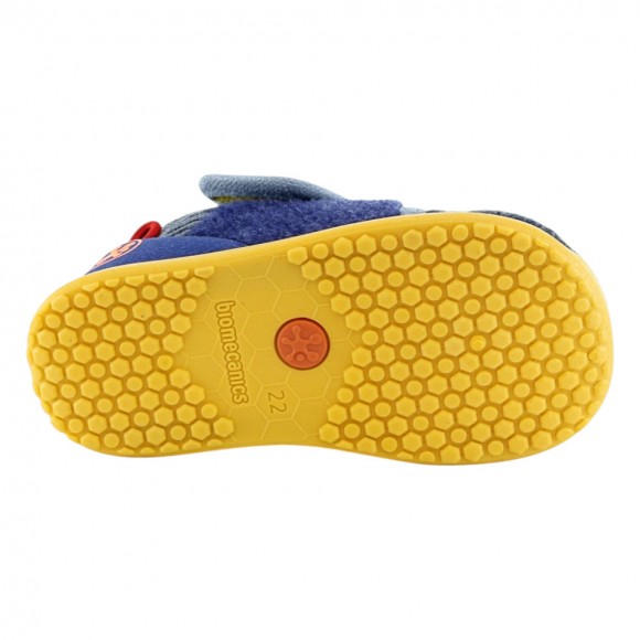 Zapatillas de casa barefoot Biomecanics 261185 Azul