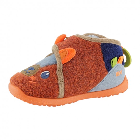 Zapatillas de casa barefoot Biomecanics 261186 Naranja